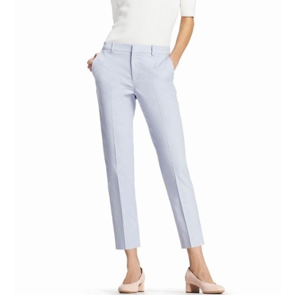 Ann Taylor Blush Pale Pink Ankle Pants